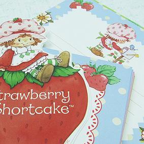 Strawberry Shortcake 편지지 세트(A)