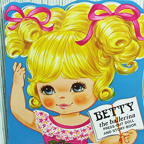 빈티지 종이인형북(Betty)